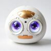 Woxingo AI Super Ball A6 - AI companion ball with LED eyes Woxingo AI Super Ball A6 - AI companion ball with LED eyes