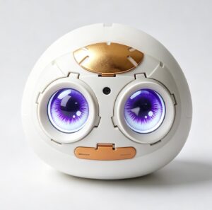 Woxingo AI Super Ball A6 - AI companion ball with LED eyes Woxingo AI Super Ball A6 - AI companion ball with LED eyes