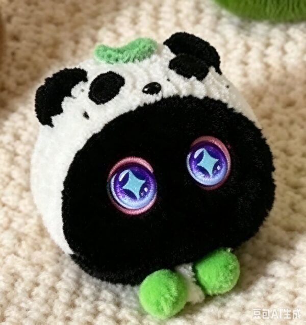 A6 plush skin - panda design A6 plush skin - panda design